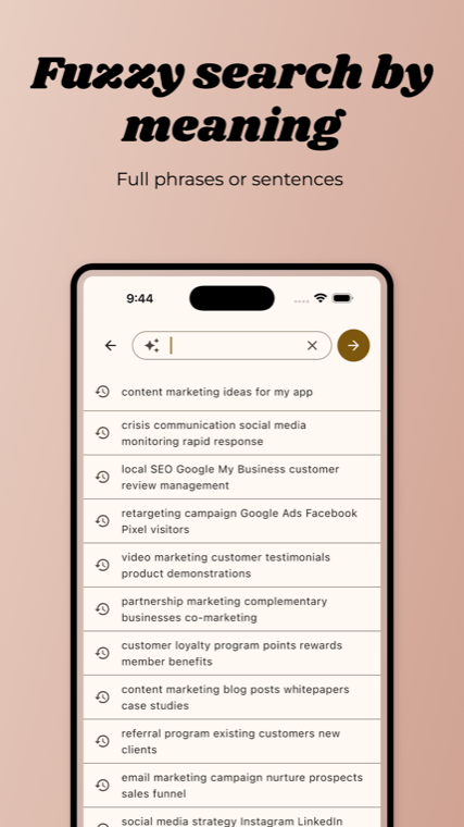 Semantic search